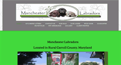 Desktop Screenshot of manchesterlabradors.com